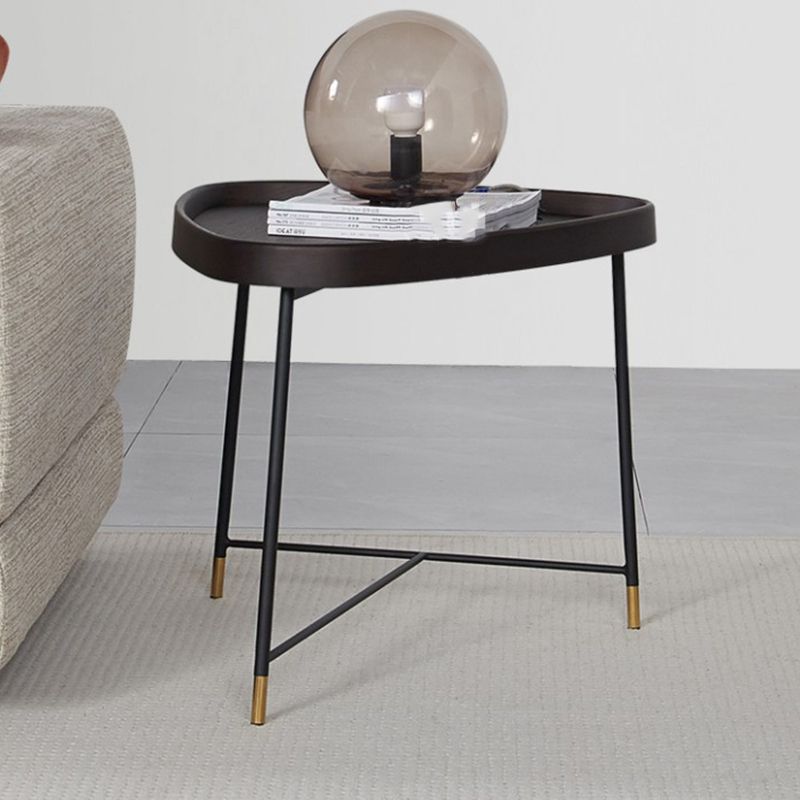 Tavolo da gambe a croce moderna in legno massiccio per soggiorno per soggiorno