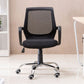 Modern Steel Conference Chair Adjustable Fixed Arms Office Chair Clearhalo 'furn' 'furn_office_chair' 'Furniture' 'Office Chairs' 'Office Furniture' 'office_chair' 1200x1200_fffd5c2f-ac50-4374-a2b3-90128ec345e7
