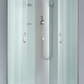 Rounded Shower Stall with Shower Base Tempered Glass Shower Stall Frosted Glass Clearhalo 'Bathroom Remodel & Bathroom Fixtures' 'Home Improvement' 'home_improvement' 'home_improvement_shower_stalls_enclosures' 'Shower Stalls & Enclosures' 'shower_stalls_enclosures' 'Showers & Bathtubs' 20260121184109_4586_4