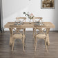 Farmhouse Dining Room Set Wood Trestle Standard Height Table for Dining Room Clearhalo 'Dining Room Sets' 'Dining Tables & Seating' 'dining_room_set' 'Furniture' 'furniture_dining_room_set' 'Kitchen & Dining Furniture' 'kitchen&dining_furn' 'kitchen' 3347231