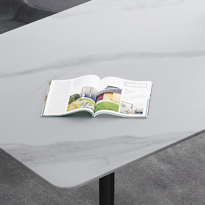 Modern Kitchen Sintered Stone Furniture of Standard Height Formal Dining¬†Room¬†Table¬†Set Clearhalo 'Dining Room Sets' 'Dining Tables & Seating' 'dining_room_set' 'furn' 'furn_dining_room_set' 'Furniture' 'furniture_dining_room_set' 'Kitchen & Dining Furniture' 'kitchen&dining_furn' 'kitchen' 3347290