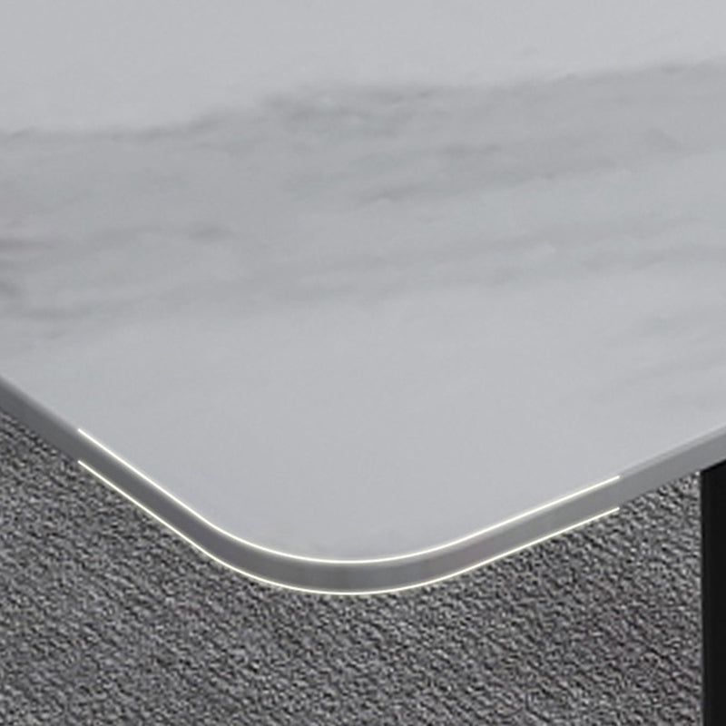 Modern Kitchen Sintered Stone Furniture of Standard Height Formal Dining¬†Room¬†Table¬†Set Clearhalo 'Dining Room Sets' 'Dining Tables & Seating' 'dining_room_set' 'furn' 'furn_dining_room_set' 'Furniture' 'furniture_dining_room_set' 'Kitchen & Dining Furniture' 'kitchen&dining_furn' 'kitchen' 3347292