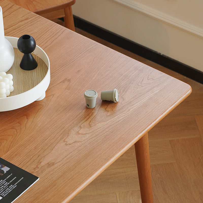 Kitchen Contemporary Solid Wood Dining Sets with 4 Legs Base Dining Room Furniture Set Clearhalo 'Dining Room Sets' 'Dining Tables & Seating' 'dining_room_set' 'Furniture' 'furniture_dining_room_set' 'Kitchen & Dining Furniture' 'kitchen&dining_furn' 'kitchen' 3347363