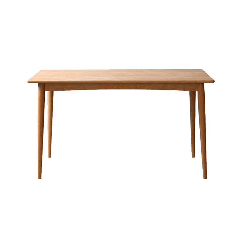 Kitchen Contemporary Solid Wood Dining Sets with 4 Legs Base Dining Room Furniture Set Table Only Clearhalo 'Dining Room Sets' 'Dining Tables & Seating' 'dining_room_set' 'Furniture' 'furniture_dining_room_set' 'Kitchen & Dining Furniture' 'kitchen&dining_furn' 'kitchen' 3347364