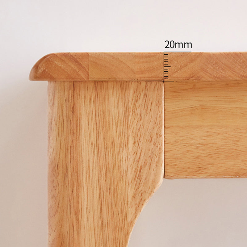 Modern Style Solid Wood Dining Table with Rectangle Shape Standard Height Table for Home Use Clearhalo 'Dining Room Sets' 'Dining Tables & Seating' 'dining_room_set' 'Furniture' 'furniture_dining_room_set' 'Kitchen & Dining Furniture' 'kitchen&dining_furn' 'kitchen' 3347435