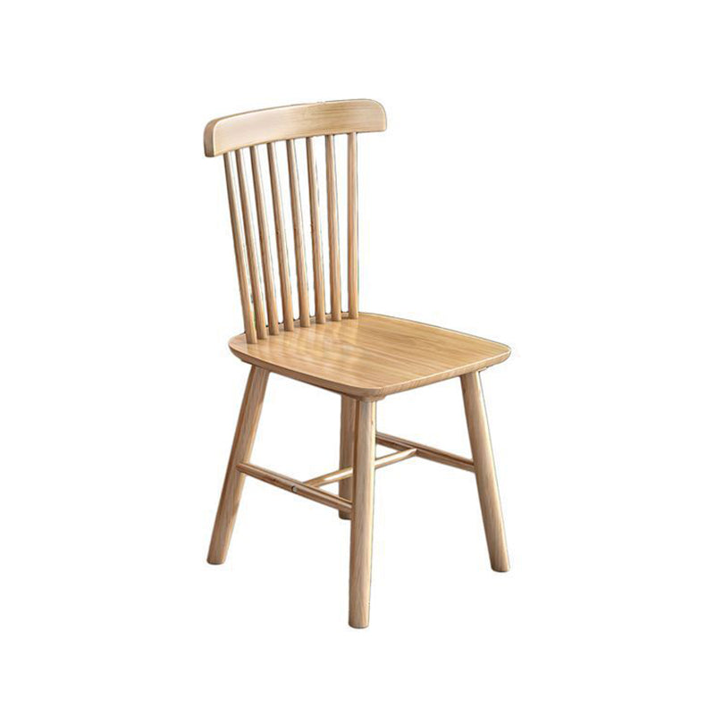 Minimalist Style Solid Wood Top Dining Table Set of Rectangle Shape Formal Dinette Set Clearhalo 'Dining Room Sets' 'Dining Tables & Seating' 'dining_room_set' 'furn' 'furn_dining_room_set' 'Furniture' 'furniture_dining_room_set' 'Kitchen & Dining Furniture' 'kitchen&dining_furn' 'kitchen' 3347452