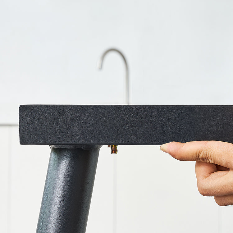 Kitchen Contemporary Sintered Stone Top Dining Table Sets with 4 Legs Base Dining Room Furniture Clearhalo 'Dining Room Sets' 'Dining Tables & Seating' 'dining_room_set' 'Furniture' 'furniture_dining_room_set' 'Kitchen & Dining Furniture' 'kitchen&dining_furn' 'kitchen' 3347623