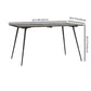 Industrial Style Solid Wood Dining Set with Rectangle Shape Table and 4 Legs Base for Home Use Clearhalo 'Dining Room Sets' 'Dining Tables & Seating' 'dining_room_set' 'Furniture' 'furniture_dining_room_set' 'Kitchen & Dining Furniture' 'kitchen&dining_furn' 'kitchen' 3347672