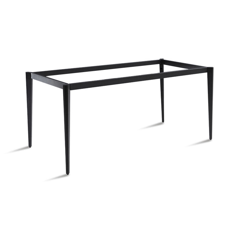 Modern Style Sintered Stone Dining Table with Standard Height Table and 4 Legs Base for Home Use Clearhalo 'Dining Room Sets' 'Dining Tables & Seating' 'dining_room_set' 'Furniture' 'furniture_dining_room_set' 'Kitchen & Dining Furniture' 'kitchen&dining_furn' 'kitchen' 3347695