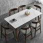 Modern Standard Sintered Stone Top Dining Room Set of Rectangle Shape for Kitchen Table Set Clearhalo 'Dining Room Sets' 'Dining Tables & Seating' 'dining_room_set' 'furn' 'furn_dining_room_set' 'Furniture' 'furniture_dining_room_set' 'Kitchen & Dining Furniture' 'kitchen&dining_furn' 'kitchen' 3347732