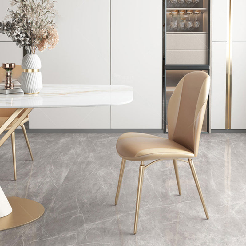 Modern Style Sintered Stone Dining Set with White Rectangle Shape Table and Trestle Base Clearhalo 'Dining Room Sets' 'Dining Tables & Seating' 'dining_room_set' 'Furniture' 'furniture_dining_room_set' 'Kitchen & Dining Furniture' 'kitchen&dining_furn' 'kitchen' 3347807