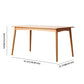 Minimalist Style Solid Wood Top Dining Table Set of Rectangle Shape Formal Dinette Set Clearhalo 'Dining Room Sets' 'Dining Tables & Seating' 'dining_room_set' 'furn' 'furn_dining_room_set' 'Furniture' 'furniture_dining_room_set' 'Kitchen & Dining Furniture' 'kitchen&dining_furn' 'kitchen' 3348141