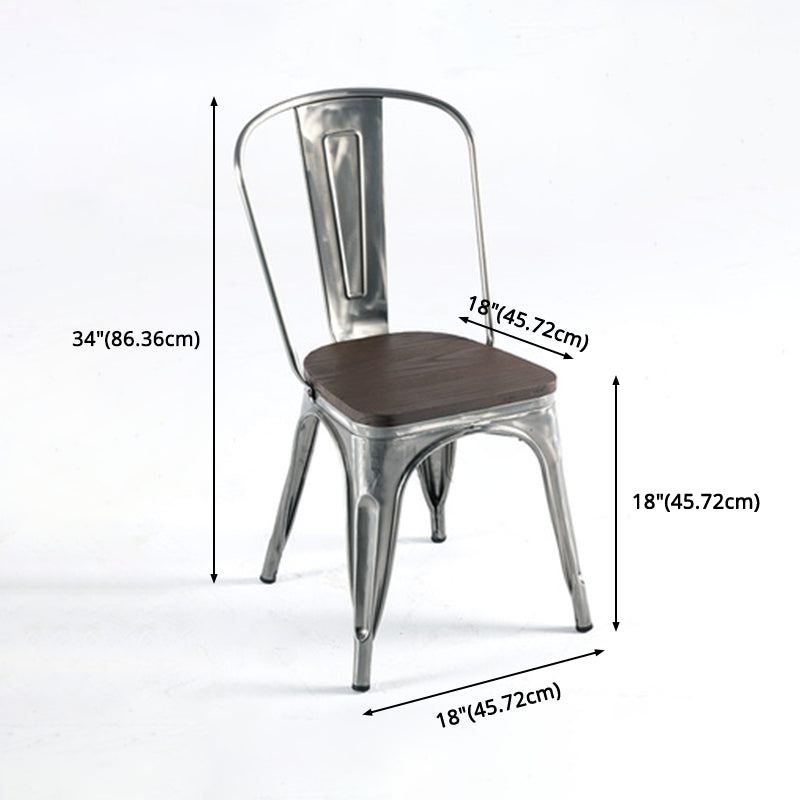 Industrial Style Solid Wood Dining Set with Rectangle Shape Table and 4 Legs Base for Home Use Clearhalo 'Dining Room Sets' 'Dining Tables & Seating' 'dining_room_set' 'Furniture' 'furniture_dining_room_set' 'Kitchen & Dining Furniture' 'kitchen&dining_furn' 'kitchen' 3348155