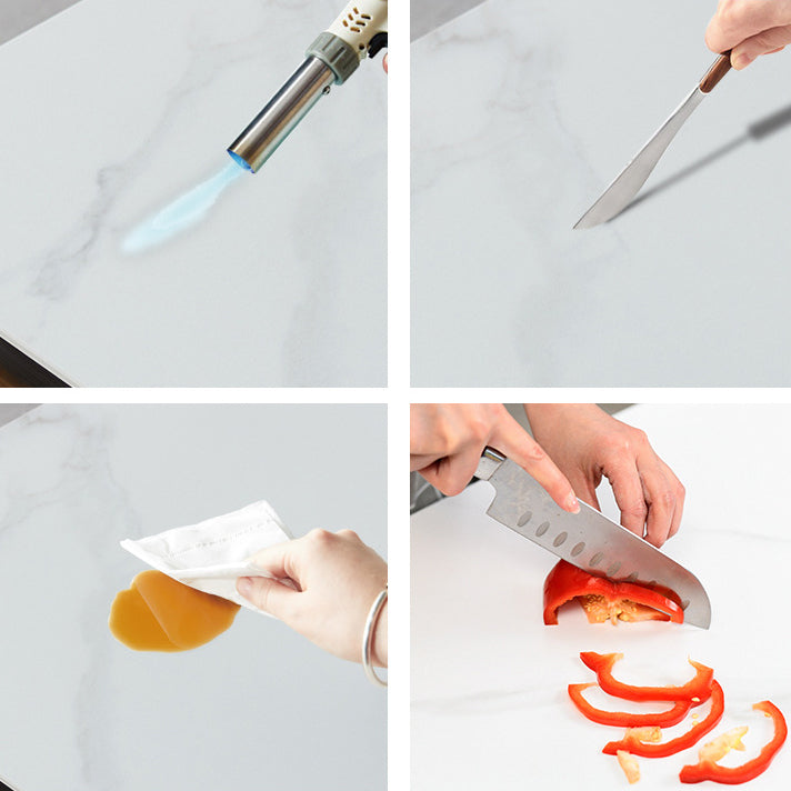 Modern Sintered Stone Dining Room Set with Black Base Dining Furniture for Home Use Clearhalo 'Dining Room Sets' 'Dining Tables & Seating' 'dining_room_set' 'furn' 'furn_dining_room_set' 'Furniture' 'furniture_dining_room_set' 'Kitchen & Dining Furniture' 'kitchen&dining_furn' 'kitchen' 3348162