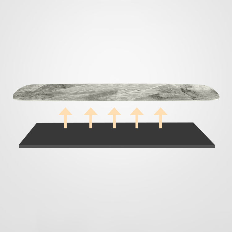 Modern Sintered Stone Dining Room Set with Black Base Dining Furniture for Home Use Clearhalo 'Dining Room Sets' 'Dining Tables & Seating' 'dining_room_set' 'furn' 'furn_dining_room_set' 'Furniture' 'furniture_dining_room_set' 'Kitchen & Dining Furniture' 'kitchen&dining_furn' 'kitchen' 3348164