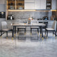 Nordic Sintered Stone Dining Room Set with Metal Base Dining Furniture for Home Use Clearhalo 'Dining Room Sets' 'Dining Tables & Seating' 'dining_room_set' 'Furniture' 'furniture_dining_room_set' 'Kitchen & Dining Furniture' 'kitchen&dining_furn' 'kitchen' 3348198