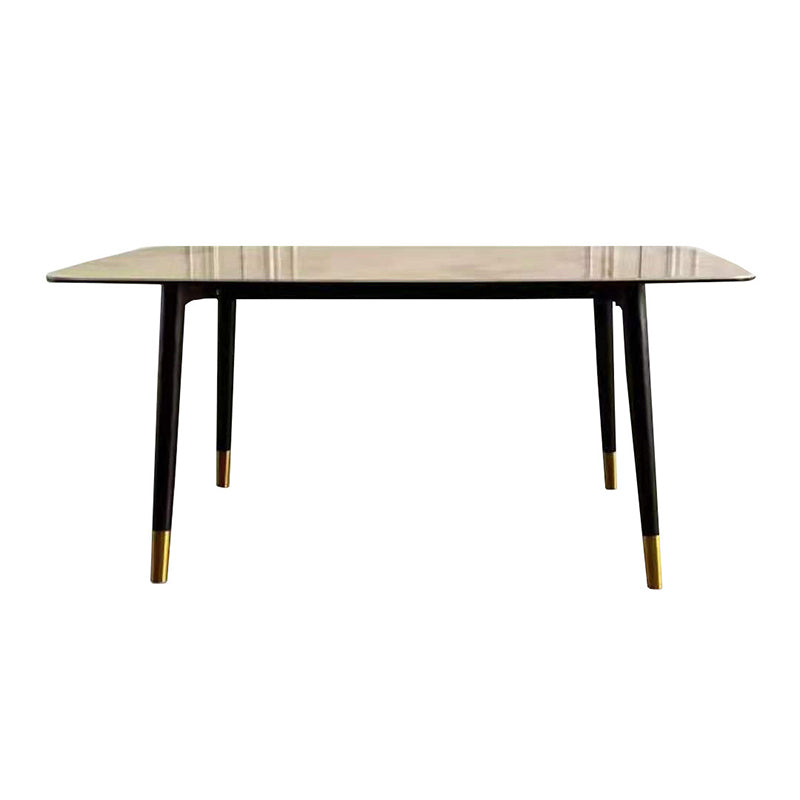 Nordic Sintered Stone Dining Room Set with Metal Base Dining Furniture for Home Use Table Only Clearhalo 'Dining Room Sets' 'Dining Tables & Seating' 'dining_room_set' 'Furniture' 'furniture_dining_room_set' 'Kitchen & Dining Furniture' 'kitchen&dining_furn' 'kitchen' 3348202