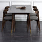Scandinavian Style 6 Seat Rectangular Black Legs Black Slate Dining Table with Base Clearhalo 'Dining Room Sets' 'Dining Tables & Seating' 'dining_room_set' 'Furniture' 'furniture_dining_room_set' 'Kitchen & Dining Furniture' 'kitchen&dining_furn' 'kitchen' 3348390