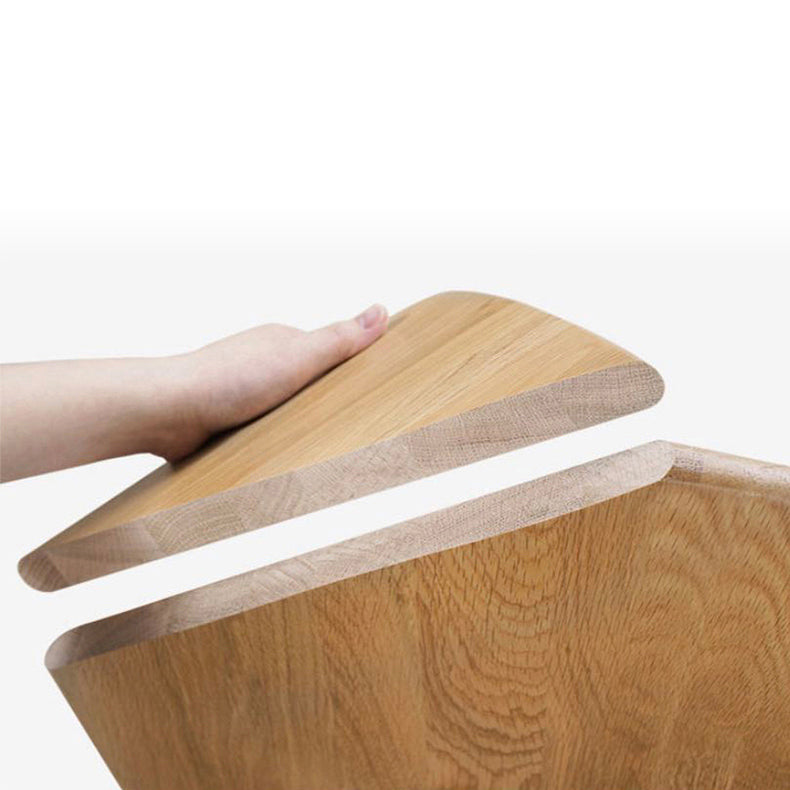 Modern Style Solid Wood Top Dining Table Sets with 4 Legs Base Dining Furniture for Home Use Clearhalo 'Dining Room Sets' 'Dining Tables & Seating' 'dining_room_set' 'Furniture' 'furniture_dining_room_set' 'Kitchen & Dining Furniture' 'kitchen&dining_furn' 'kitchen' 3350406