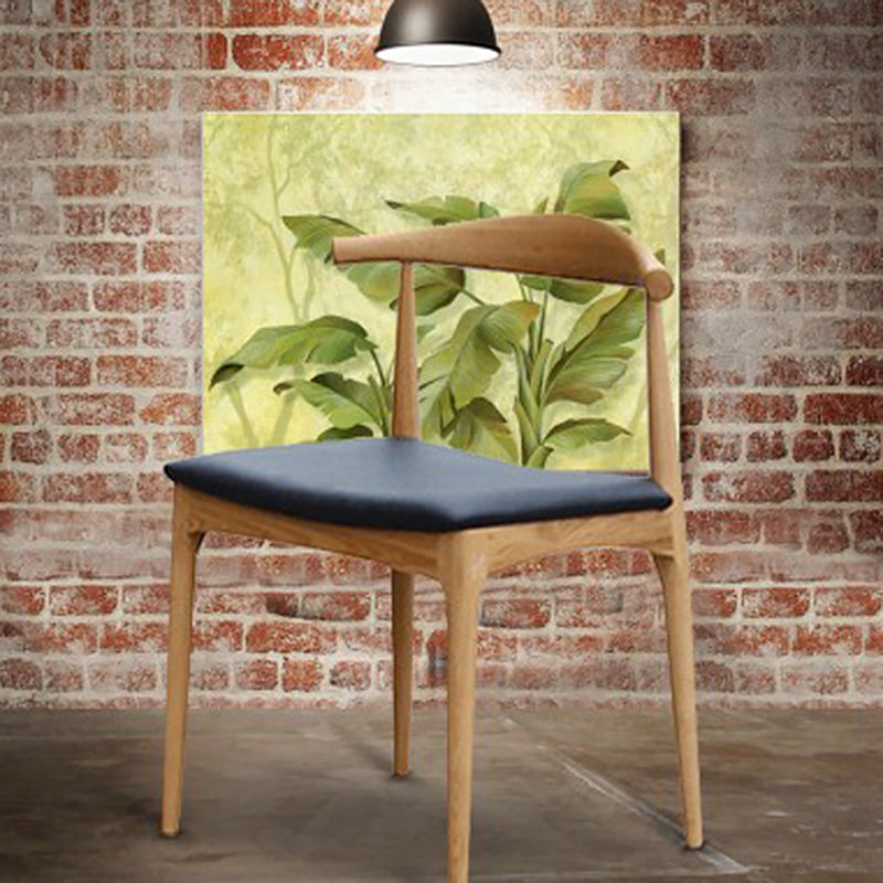 Contemporary Solid Wood Rectangle Shape Kitchen Table Set with 2 Wood Legs for Dining Room Furniture Clearhalo 'Dining Room Sets' 'Dining Tables & Seating' 'dining_room_set' 'furn' 'furn_dining_room_set' 'Furniture' 'furniture_dining_room_set' 'Kitchen & Dining Furniture' 'kitchen&dining_furn' 'kitchen' 3350421