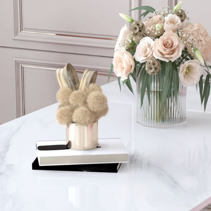 Scandinavian Style Sintered Stone Dining Table Set with Rectangle Table and Gold Legs Dining Set Clearhalo 'Dining Room Sets' 'Dining Tables & Seating' 'dining_room_set' 'furn' 'furn_dining_room_set' 'Furniture' 'furniture_dining_room_set' 'Kitchen & Dining Furniture' 'kitchen&dining_furn' 'kitchen' 3361644