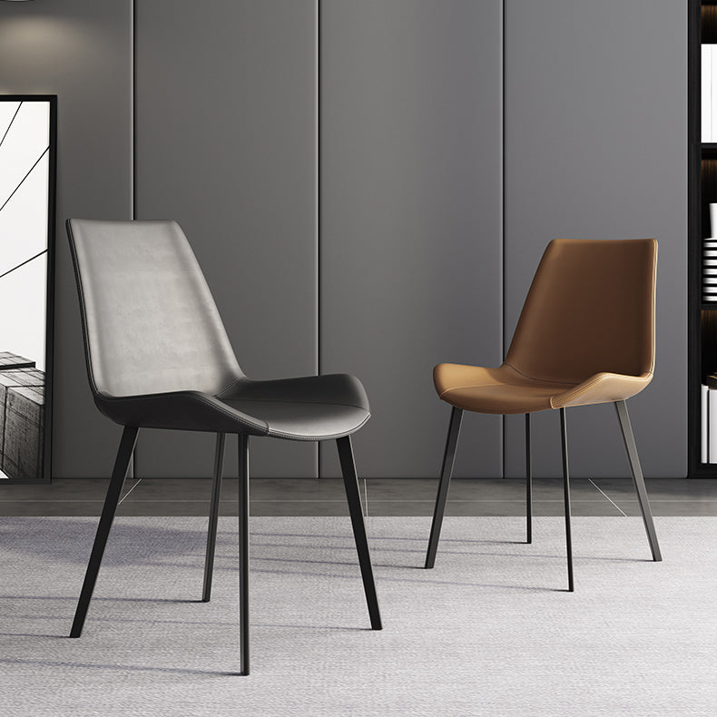 Modern Sintered Stone Gray Dining Table Set with Rectangle Table and Metal Base Formal Dining Set Clearhalo 'Dining Room Sets' 'Dining Tables & Seating' 'dining_room_set' 'furn' 'furn_dining_room_set' 'Furniture' 'furniture_dining_room_set' 'Kitchen & Dining Furniture' 'kitchen&dining_furn' 'kitchen' 3361675