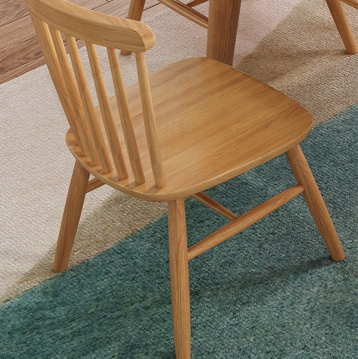 Modern Style Solid Wood Dining Set with Rectangle Shape Table and 4 Legs Base Clearhalo 'Dining Room Sets' 'Dining Tables & Seating' 'dining_room_set' 'furn' 'furn_dining_room_set' 'Furniture' 'furniture_dining_room_set' 'Kitchen & Dining Furniture' 'kitchen&dining_furn' 'kitchen' 3361730