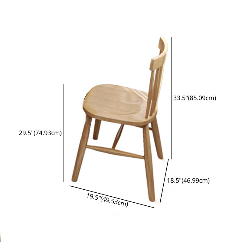 Modern Style Solid Wood Dining Set with Rectangle Shape Table and 4 Legs Base Clearhalo 'Dining Room Sets' 'Dining Tables & Seating' 'dining_room_set' 'furn' 'furn_dining_room_set' 'Furniture' 'furniture_dining_room_set' 'Kitchen & Dining Furniture' 'kitchen&dining_furn' 'kitchen' 3361735