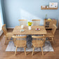 Modern Style Solid Wood Dining Set with Rectangle Shape Table and 4 Legs Base Clearhalo 'Dining Room Sets' 'Dining Tables & Seating' 'dining_room_set' 'furn' 'furn_dining_room_set' 'Furniture' 'furniture_dining_room_set' 'Kitchen & Dining Furniture' 'kitchen&dining_furn' 'kitchen' 3361736