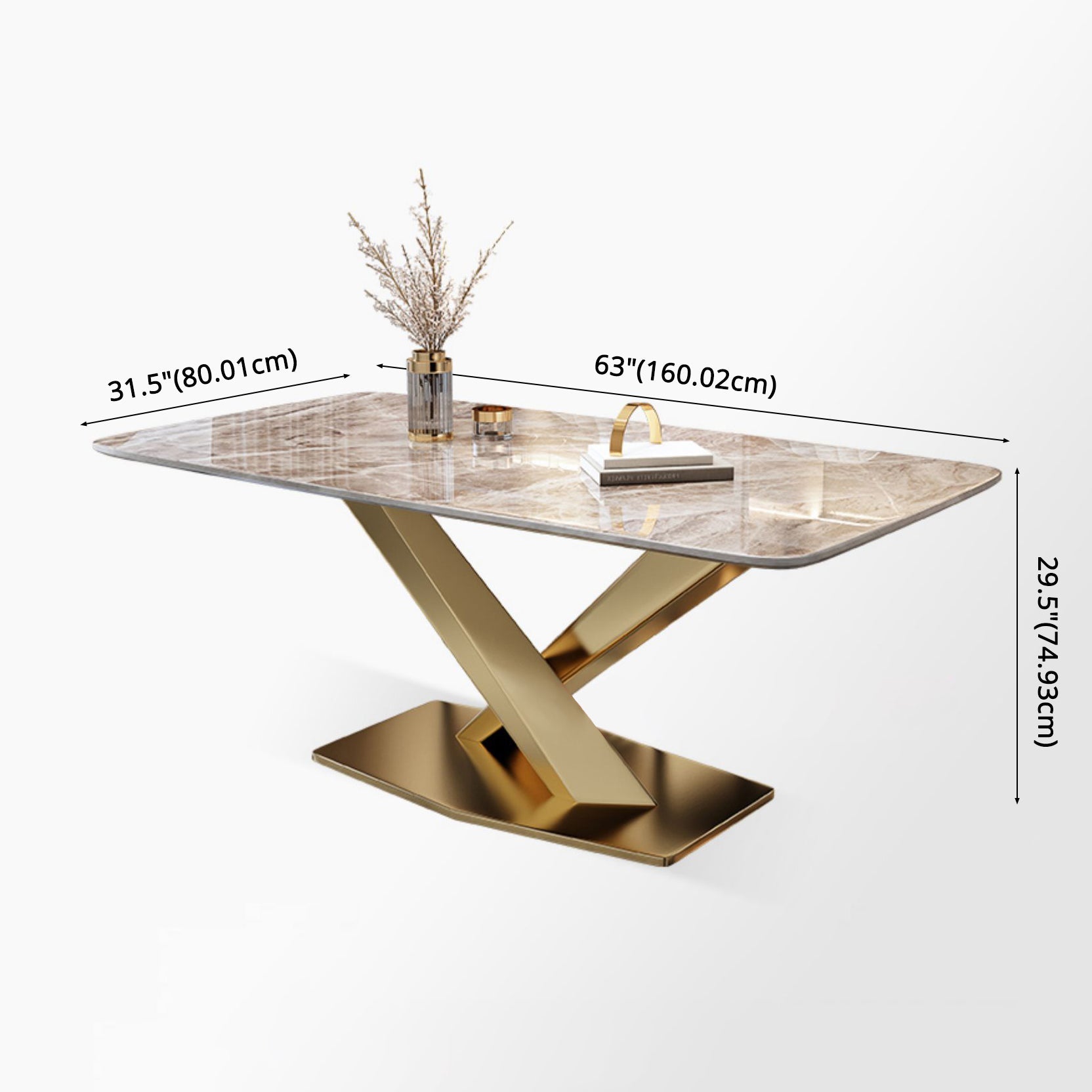 Sintered Stone Modern Dining Room Set with Rectangle Table and Metal Base Dining Set Clearhalo 'Dining Room Sets' 'Dining Tables & Seating' 'dining_room_set' 'furn' 'furn_dining_room_set' 'Furniture' 'furniture_dining_room_set' 'Kitchen & Dining Furniture' 'kitchen&dining_furn' 'kitchen' 3361765