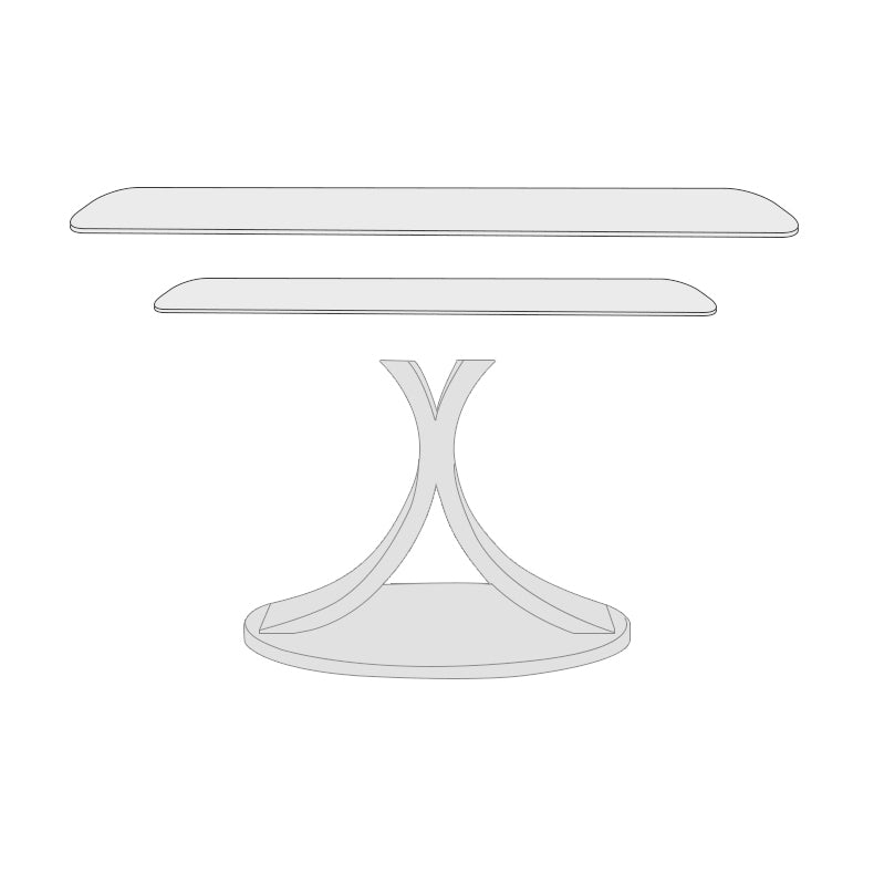 Modern Sintered Stone Dining Room Set with Rectangle Top and Pedestal Base Dining Furniture Clearhalo 'Dining Room Sets' 'Dining Tables & Seating' 'dining_room_set' 'furn' 'furn_dining_room_set' 'Furniture' 'furniture_dining_room_set' 'Kitchen & Dining Furniture' 'kitchen&dining_furn' 'kitchen' 3361804