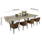 Modern Sintered Stone Dining Room Set with Rectangle Table and Gold Legs Dining Set Clearhalo 'Dining Room Sets' 'Dining Tables & Seating' 'dining_room_set' 'furn' 'furn_dining_room_set' 'Furniture' 'furniture_dining_room_set' 'Kitchen & Dining Furniture' 'kitchen&dining_furn' 'kitchen' 3361850
