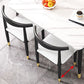 Minimalist Style MDF Top Dining Table Set of Rectangle Shape for Formal Dinette Set Clearhalo 'Dining Room Sets' 'Dining Tables & Seating' 'dining_room_set' 'furn' 'furn_dining_room_set' 'Furniture' 'furniture_dining_room_set' 'Kitchen & Dining Furniture' 'kitchen&dining_furn' 'kitchen' 3361903