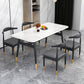 Modern Standard Sintered Stone Top Dining Room Set of Rectangle Shape for Kitchen Table Set with 4 Chairs Clearhalo 'Dining Room Sets' 'Dining Tables & Seating' 'dining_room_set' 'furn' 'furn_dining_room_set' 'Furniture' 'furniture_dining_room_set' 'Kitchen & Dining Furniture' 'kitchen&dining_furn' 'kitchen' 3369195