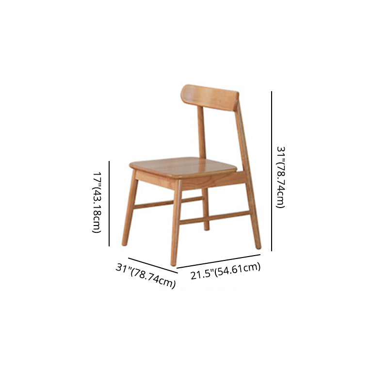 Modern Fixed Dining¬†Room¬†Table¬†Set Solid Wood Top Kitchen Dining Furniture with 4 Legs Base Clearhalo 'Dining Room Sets' 'Dining Tables & Seating' 'dining_room_set' 'furn' 'furn_dining_room_set' 'Furniture' 'furniture_dining_room_set' 'Kitchen & Dining Furniture' 'kitchen&dining_furn' 'kitchen' 3369364