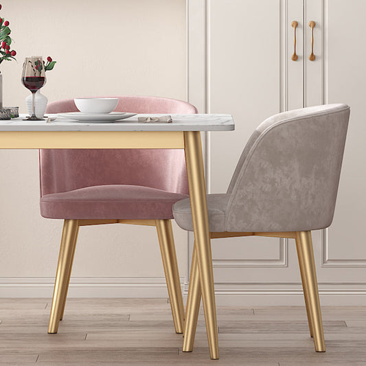 Minimalist Style Rectangular Sintered Stone Dining Set White Standard Dining Set for Kitchen Clearhalo 'Dining Room Sets' 'Dining Tables & Seating' 'dining_room_set' 'furn' 'furn_dining_room_set' 'Furniture' 'furniture_dining_room_set' 'Kitchen & Dining Furniture' 'kitchen&dining_furn' 'kitchen' 3369385