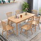 Contemporary Style Standard Wood Dining Room Set of Rectangle Shape for Kitchen Table Set Clearhalo 'Dining Room Sets' 'Dining Tables & Seating' 'dining_room_set' 'furn' 'furn_dining_room_set' 'Furniture' 'furniture_dining_room_set' 'Kitchen & Dining Furniture' 'kitchen&dining_furn' 'kitchen' 3369452