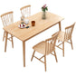 Contemporary Style Standard Wood Dining Room Set of Rectangle Shape for Kitchen Table Set Clearhalo 'Dining Room Sets' 'Dining Tables & Seating' 'dining_room_set' 'furn' 'furn_dining_room_set' 'Furniture' 'furniture_dining_room_set' 'Kitchen & Dining Furniture' 'kitchen&dining_furn' 'kitchen' 3369454