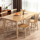Contemporary Solid Wood Rectangle Dining Room Set with 4 Wood Legs for Kitchen Furniture with 4 Chairs Clearhalo 'Dining Room Sets' 'Dining Tables & Seating' 'dining_room_set' 'furn' 'furn_dining_room_set' 'Furniture' 'furniture_dining_room_set' 'Kitchen & Dining Furniture' 'kitchen&dining_furn' 'kitchen' 3369576