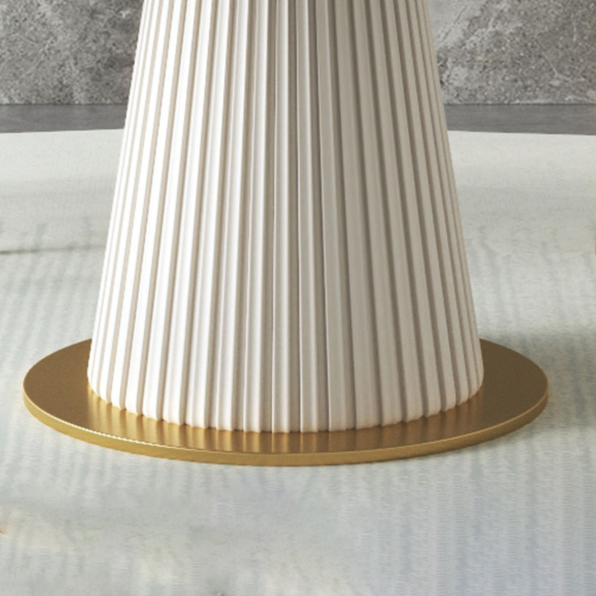 Modern Sintered Stone Dining Room Set with Round Top and Pedestal Base Dining Furniture Clearhalo 'Dining Room Sets' 'Dining Tables & Seating' 'dining_room_set' 'furn' 'furn_dining_room_set' 'Furniture' 'furniture_dining_room_set' 'Kitchen & Dining Furniture' 'kitchen&dining_furn' 'kitchen' 3376027