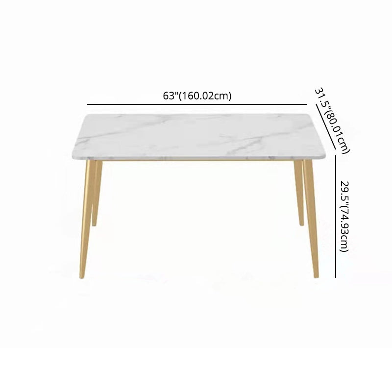 Scandinavian Kitchen Dining Room Set with Sintered Stone Top and 4 Legs Base Dining Furniture Clearhalo 'Dining Room Sets' 'Dining Tables & Seating' 'dining_room_set' 'furn' 'furn_dining_room_set' 'Furniture' 'furniture_dining_room_set' 'Kitchen & Dining Furniture' 'kitchen&dining_furn' 'kitchen' 3376095