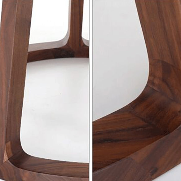 Round Standard Solid Wood Top Dining Set with Solid Brown Wood Legs for Dining Furniture Clearhalo 'Dining Room Sets' 'Dining Tables & Seating' 'dining_room_set' 'furn' 'furn_dining_room_set' 'Furniture' 'furniture_dining_room_set' 'Kitchen & Dining Furniture' 'kitchen&dining_furn' 'kitchen' 3376181