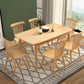 Modern Solid Wood Dining¬†Room¬†Set with Rectangle Home Dining Table Furniture 7 Piece Set Clearhalo 'Dining Room Sets' 'Dining Tables & Seating' 'dining_room_set' 'furn' 'furn_dining_room_set' 'Furniture' 'furniture_dining_room_set' 'Kitchen & Dining Furniture' 'kitchen&dining_furn' 'kitchen' 3376220