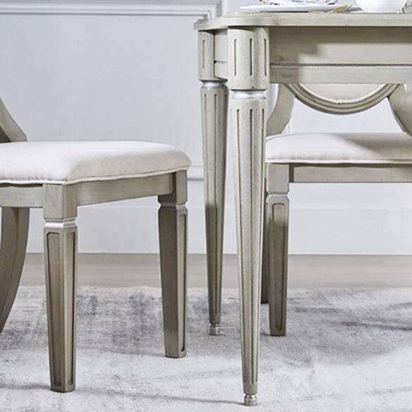 Modern Farmhouse Dining Table Set with 4 Legs Base Dining Room Furniture for Home Use Clearhalo 'Dining Room Sets' 'Dining Tables & Seating' 'dining_room_set' 'furn' 'furn_dining_room_set' 'Furniture' 'furniture_dining_room_set' 'Kitchen & Dining Furniture' 'kitchen&dining_furn' 'kitchen' 3376250