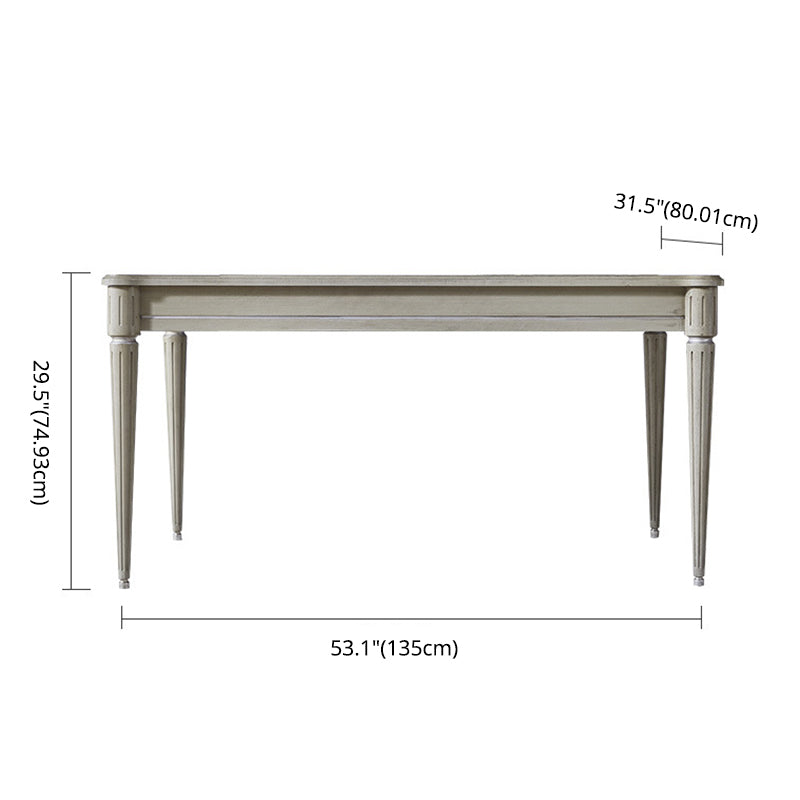 Modern Farmhouse Dining Table Set with 4 Legs Base Dining Room Furniture for Home Use Clearhalo 'Dining Room Sets' 'Dining Tables & Seating' 'dining_room_set' 'furn' 'furn_dining_room_set' 'Furniture' 'furniture_dining_room_set' 'Kitchen & Dining Furniture' 'kitchen&dining_furn' 'kitchen' 3376253
