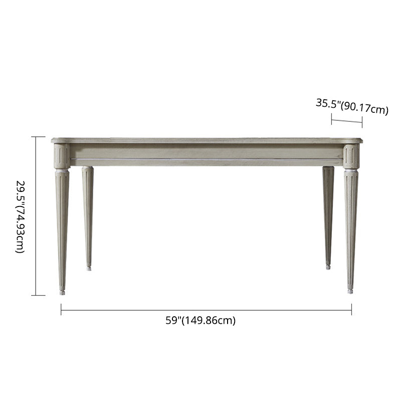 Modern Farmhouse Dining Table Set with 4 Legs Base Dining Room Furniture for Home Use Clearhalo 'Dining Room Sets' 'Dining Tables & Seating' 'dining_room_set' 'furn' 'furn_dining_room_set' 'Furniture' 'furniture_dining_room_set' 'Kitchen & Dining Furniture' 'kitchen&dining_furn' 'kitchen' 3376254