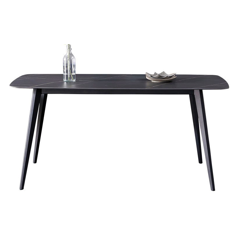 Modern Kitchen Sintered Stone Furniture with Standard Height Compact Dining¬†Room¬†Table¬†Set Table Only Clearhalo 'Dining Room Sets' 'Dining Tables & Seating' 'dining_room_set' 'furn' 'furn_dining_room_set' 'Furniture' 'furniture_dining_room_set' 'Kitchen & Dining Furniture' 'kitchen&dining_furn' 'kitchen' 3385087