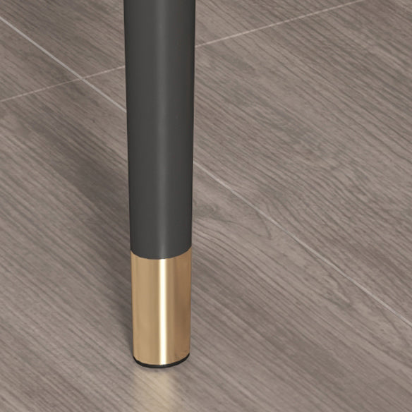 Modern Sintered Stone Dining Table Furniture with Rectangle Shape Dinette Set with 4 Legs Table Clearhalo 'Dining Room Sets' 'Dining Tables & Seating' 'dining_room_set' 'furn' 'furn_dining_room_set' 'Furniture' 'furniture_dining_room_set' 'Kitchen & Dining Furniture' 'kitchen&dining_furn' 'kitchen' 3385108