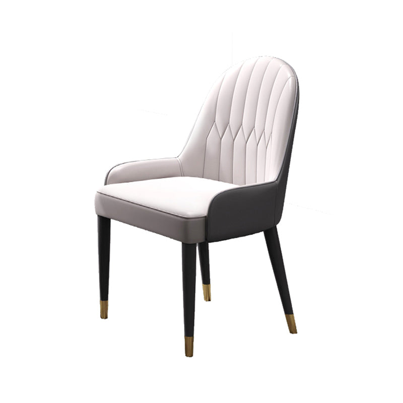 Modern Sintered Stone White Dining Set with Rectangle Table and Gold Legs Dining Set Clearhalo 'Dining Room Sets' 'Dining Tables & Seating' 'dining_room_set' 'furn' 'furn_dining_room_set' 'Furniture' 'furniture_dining_room_set' 'Kitchen & Dining Furniture' 'kitchen&dining_furn' 'kitchen' 3385167