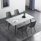 Kitchen Modern Sintered Stone Top Dinette Set with 4 Legs Table Dining Room Furniture Clearhalo 'Dining Room Sets' 'Dining Tables & Seating' 'dining_room_set' 'furn' 'furn_dining_room_set' 'Furniture' 'furniture_dining_room_set' 'Kitchen & Dining Furniture' 'kitchen&dining_furn' 'kitchen' 3385200